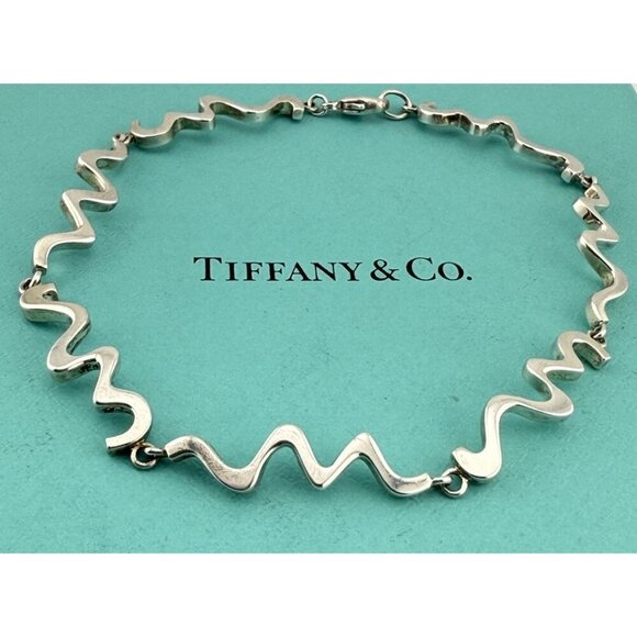 Tiffany & Co. Frank Gehry Equus Link Bracelet Sterling Silver Sculptural Design - Picture 1 of 7